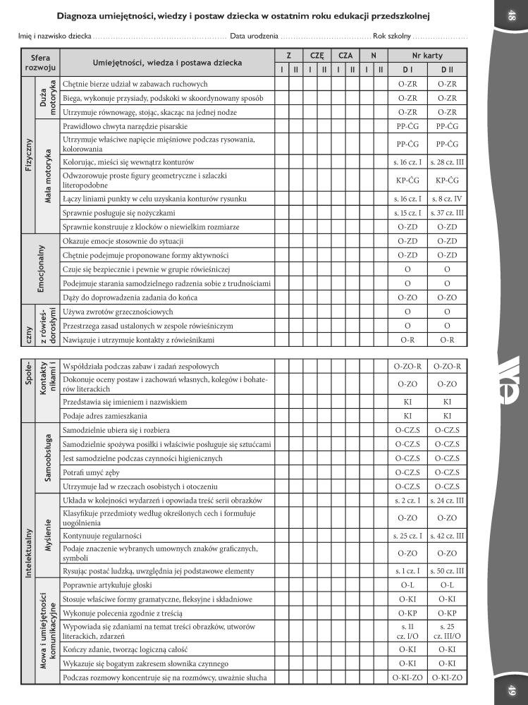 Ankieta Do Diagnozy